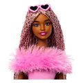 barbie fashionistas deluxe style doll with pink braids and dark skin extra photo 5