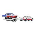 hot wheels premium car culture team transport 63 chevy nova 88 chevy silverado 3500 vp racing extra photo 1