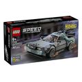 lego speed champions 77256 time machine from back to the future extra photo 2