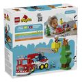 lego duplo 10473 fire truck with hose and firefighter extra photo 1