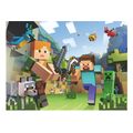 pazl 100pz minecraft steve and alex xxl extra photo 1