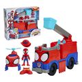 hasbro disney jr marvel spidey and his amazing friends rescue webs fire truck extra photo 1 hasbro disney jr marvel spidey and his amazing friends rescue webs fire truck extra photo 1