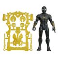 hasbro marvel spider man brand new day black ampamp gold suit spider man figure extra photo 3