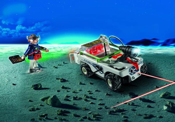 Playmobil Future Planet – Véhicule E-Rangers Télécommandé Avec Rayon Lumineux Pour Enfants Créatifs Dès 6 Ans