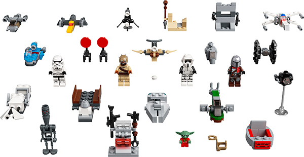Lego 75307 Star Wars Mandalorian The Child Advent Calendar Lego lego-75307-star-wars-mandalorian-the-child-advent-calendar-lego