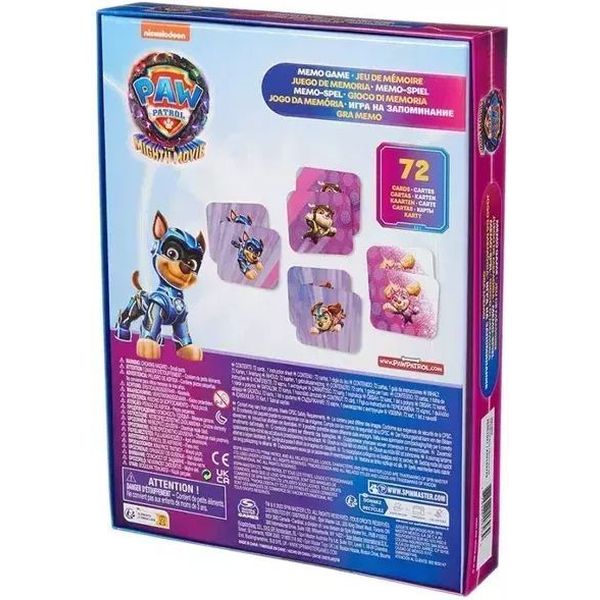 Spin Master Paw Patrol The Mighty Movie - Memo Match Game - Επιτραπεζια ...