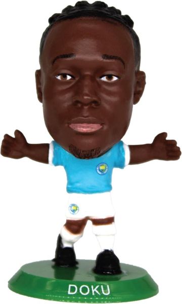 Creative Toys - Soccerstarz: Man City Jeremy Doku - Home Kit (Classic Kit) Figure (405883)