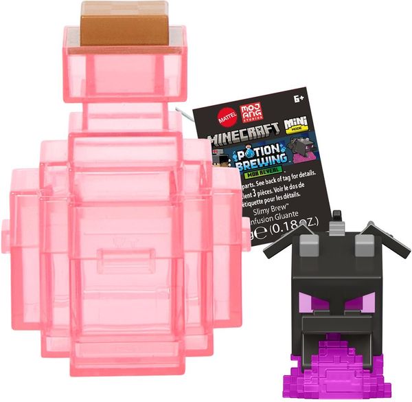 Mattel Minecraft Creator Series Party Supreme's Palace Playset con luci, musica e action figure da 8,3 cm, giocattolo da collezione regalo per bambini dai 6 anni in su