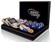 100 chip set clay chips in gift set photo