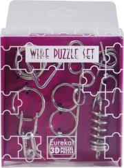 eureka mini wire puzzle set pink photo