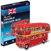 double decker bus 3d puzzle cubicfun photo
