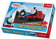 trefl puzzle 60pcs thomas two trains photo