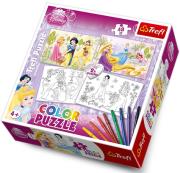 trefl puzzle color princess photo