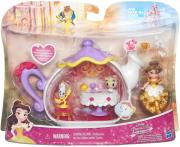 disney princess small doll playset asst belle s enchanted dining room b5344 photo