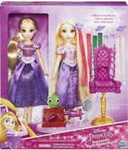 disney princess deluxe hair play fashion doll asst rapunzel s royal ribbon salon b6835 photo