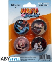 naruto shippuden button badges pack photo