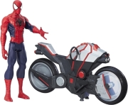 spider man titan hero series sm w spider cycle photo