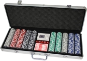 poker chips se metalliki kasetina deluxe 500 chips photo