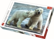 trefl puzzle 500pz polar bears photo