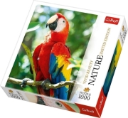 trefl puzzle 1000pz nature scarlet macaw photo