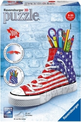 ravensburger pazl 3d sneaker american flag photo