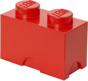 lego storage brick 2 red photo