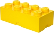 lego storage brick 8 yellow photo