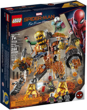 lego 76128 super heroes spiderman molten man battle photo