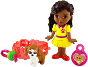 fisher price dora friends little figures emma lala doggie day charms cdr79 photo