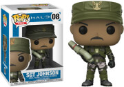 funko pop halo halo sgt johnson 08 vinyl figure gaming photo