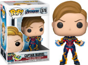 funko pop marvel avengers endgame captain marvel with new hair 576 bobble head vinyl figure photo