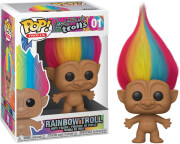 funko pop trolls good luck trolls rainbow troll 01 vinyl figure photo
