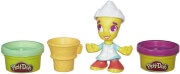 hasbro play doh town fantasy scene ice cream girl b5978 photo