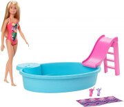 mattel barbie doll and pool playset ghl91 photo