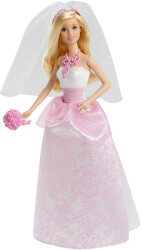 mattel barbie doll fairytale bride cff37 photo