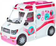 mattel barbie large ambulance hospital care clinic rescue vehicle frm19 photo