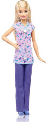 mattel barbie you can be anything nurse doll dvf57 photo