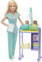 mattel barbie you can be anything baby doctor doll gkh23 photo