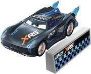 mattel disney cars xrs rocket racing jackson storm with blast wall gkb90 photo