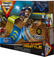 monster jam son uva digger champ ramp freestyle stunt playset 1 64 20103382 photo