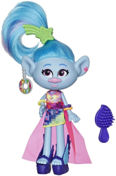 hasbrodreamworks trolls world tour glam chenille deluxe fashion doll e7188 photo