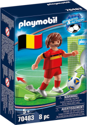 playmobil 70483 podosfairistis ethnikis belgioy photo