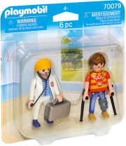 playmobil 70079 duo pack giatros kai asthenis photo