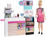 barbie coffee shop playset gmw03 photo