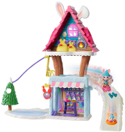 enchantimals hoppin ski chalet playset gjx50 photo