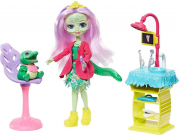 enchantimals smilin dentist and animal friend andie playset gfn55 photo