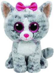 kiki grey cat plus toy 23cm 1607 37075 photo