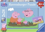 pazl 2x24pz ravensburger peppa pig 09082 photo pazl 2x24pz ravensburger peppa pig 09082 photo