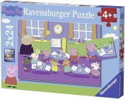 pazl 2x24pz ravensburger peppa the pig 09099 photo