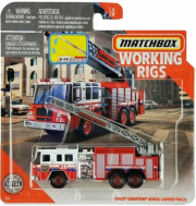 matchbox real working rigs pierce quantum aerial ladder truck gng42 photo